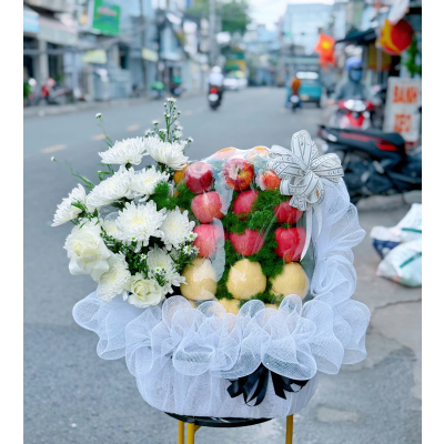 GIỎ TRÁI CÂY VIẾNG 8