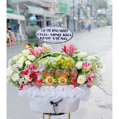 GIỎ TRÁI CÂY VIẾNG 12