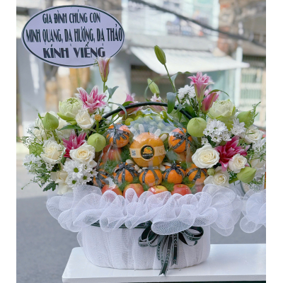 GIỎ TRÁI CÂY VIẾNG 15